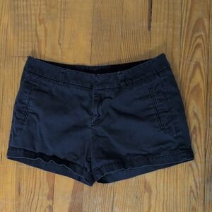 STYLUS Black Women's Low-Rise Shorts with Belt Loops